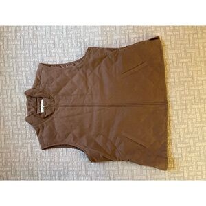 Orvis Chocolate Quilted Vest